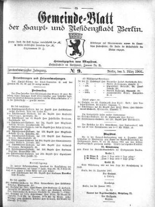 1901,9: No. 9, 3. März 1901