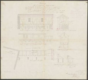 Speidel, Friedrich, Müller Aufstockung und Anbau des Schweinestalls
