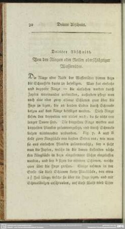 Dritter Abschnitt. Von den Ringen oder Reifen oberschlägtiger Wasserräder