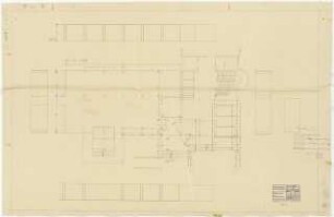 GDF Wüstenrot, Ludwigsburg Innenausbau: Eingangshalle: Grundriss 1:50