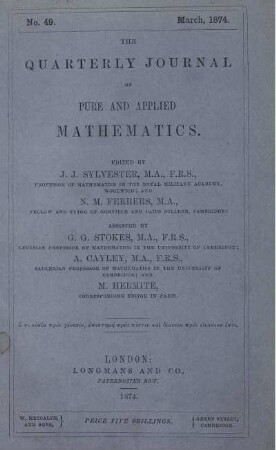 No. 49. March, 1874.