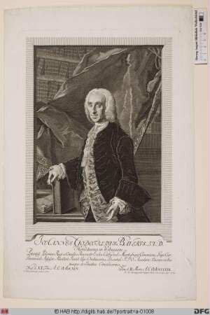 Bildnis Johann Gottfried Bauer