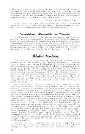 Stammbäume, Ahnentafeln und Wappen.