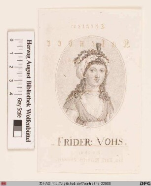 Bildnis Friederike Margarethe Vohs, geb. Porth