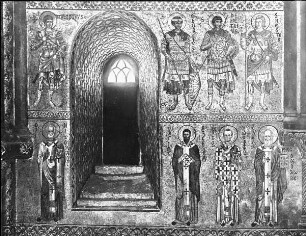 Cefalù, Kathedrale, Chor, Mosaiken