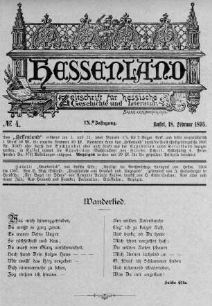 No. 4, 18. Februar 1895