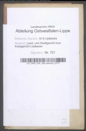Erblasser: Klasing, Johannes: