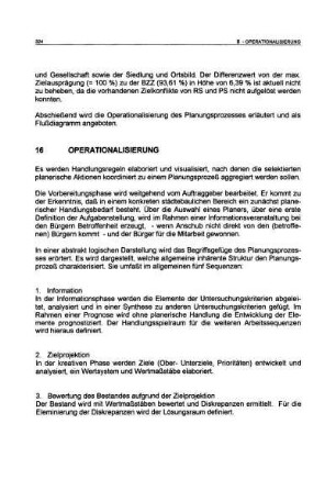 16 Operationalisierung