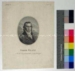 Porträt des Theologen und Schriftstellers Jakob Glatz