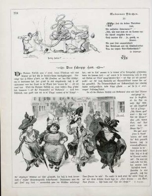 "Die gestörte Wurstfabrikation" "Der schepp Hut"