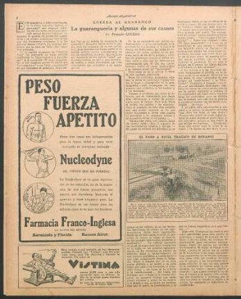 La guaranguería y algunas de sus causas : Guerra al Guarango