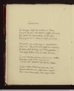 Duellum : [SW XIII/XIV: H3a]; [SW XIII/XIV, S. 47/174]