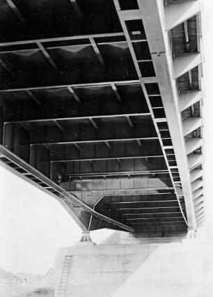 Bau neue Brücke bei Verden/Aller