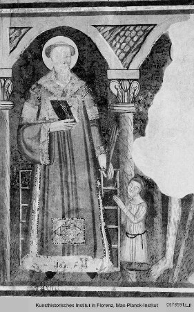 Thronende Madonna mit Heiligen