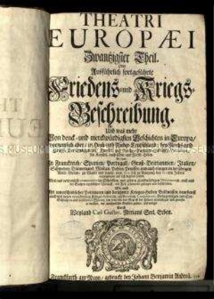 Theatrum Europaeum (20. Band)