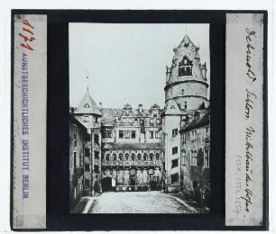 Detmold, Schloss : Außenansicht, Hof