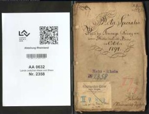 Fouragelieferung der linksrheinischen Städte