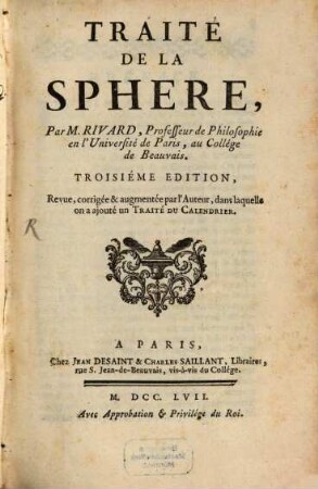 Traité de la Sphère