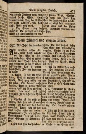 477-488, Vom Himmel und ewigen Leben (591 - 602)