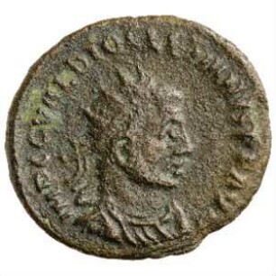 Münze, Antoninian, 285 - 290 n. Chr.