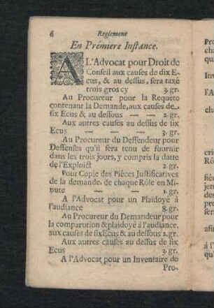 En Prémiere Instance