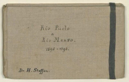 [67]: Geländeskizzen und Routen-Aufnahmen am Rio Puelo und Rio Manso (1895 u. 1896)