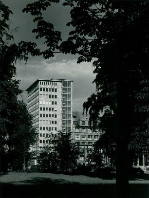 Degussa Hochhaus - Degussa Mainbau, Frankfurt am Main, 1952-1953