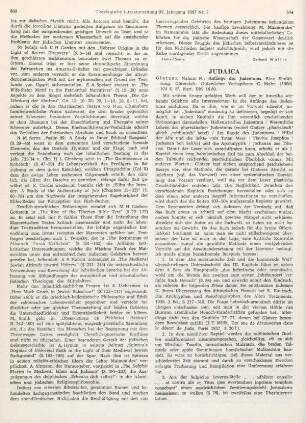 504-505 [Rezension] Glatzer, Nahum Norbert, Anfänge des Judentums