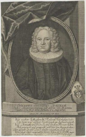 Bildnis des Johannes Georgius Bertram