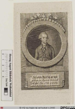 Bildnis Alois Blumauer
