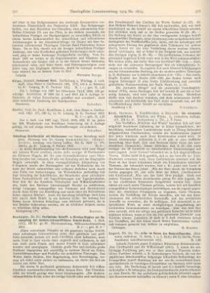 572 [Rezension] Beck, Hermann, Die kirchliche Katechisation. Wünsche und Winke. 2., vermehrte Auflage