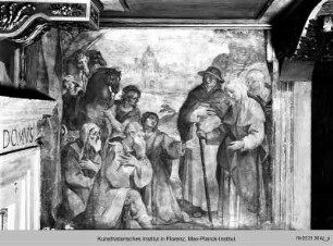 Katharinenzyklus : Die heilige Katharina kehrt von Avignon nach Florenz zurück