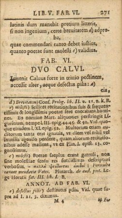 Fab. VI. Dvo Calvi