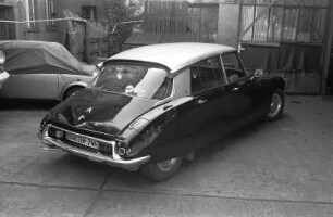 In Berlin-Pankow mit Citroen DS