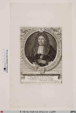 Bildnis Johann Georg Volckamer d. Ä.