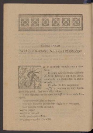 Capítulo LXXXII - En el que Garabito toma una resolución