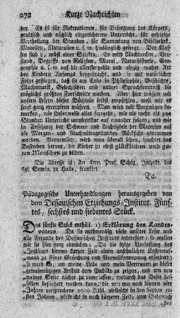 : Pädagogische Unterhandlungen. Jg.1.,St.5-7.