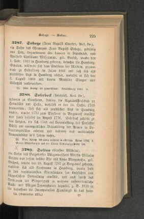 3788. Sohrbeck (Friedrich, Med. Dr.)