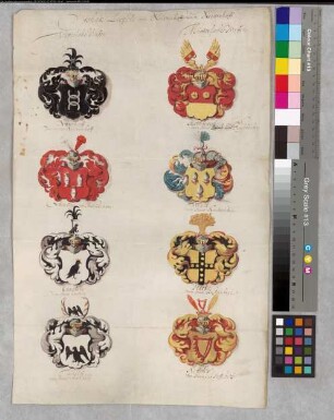 Proband: Neuhof, Johann Leopold von; Vater: Neuhof, [Stephan] von; Mutter: Ascheberg, [Adolpha] von: Mark, Grafschaft, Ritterschaft