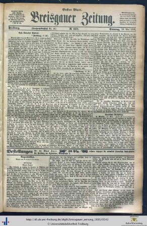 19.05.1895 (Erstes Blatt)