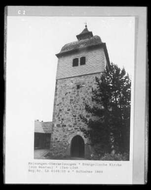 Evangelische Kirche — Kirchturm