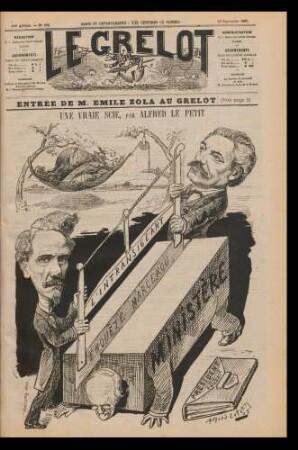 Une vraie scie, par Alfred Le Petit