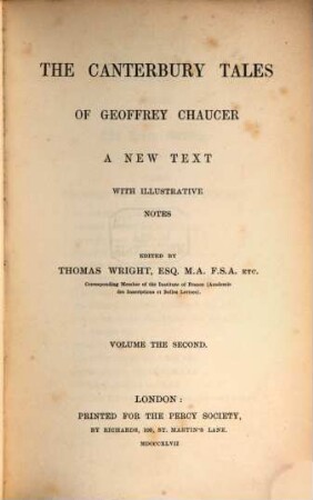 The Canterbury tales of Geoffrey Chaucer : a new text, 2