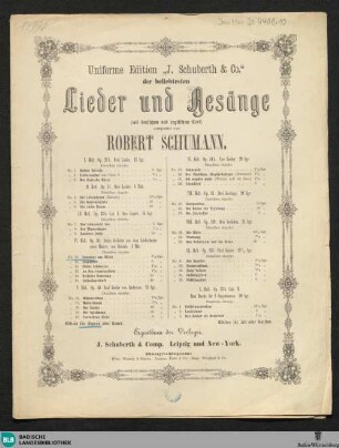 10: Sonntags am Rhein : op. 36. No. 1
