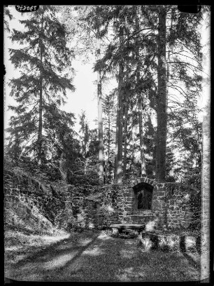 Ruine der Barbarakapelle bei Dippoldiswalde
