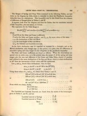 On the tides of the Arctic Seas, 3. On the semidiurnal tides of Frederiksdal, near Cape Farewell, in Greenland : received April 12, - read April 26, 1866