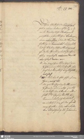[Notizen zu einem neuen Plan des Markscheiders Oelschlägel vom 9.12.[1795] die Wasserhalteung auf Sonnenwirbel betreffend]