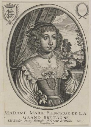 Bildnis der Marie, Princesse de la Grand Bretagne