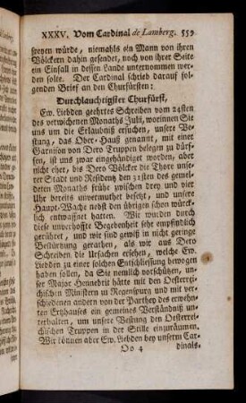 559-563, Durchlauchtigster Churfuerst, Ew. Liebden ...