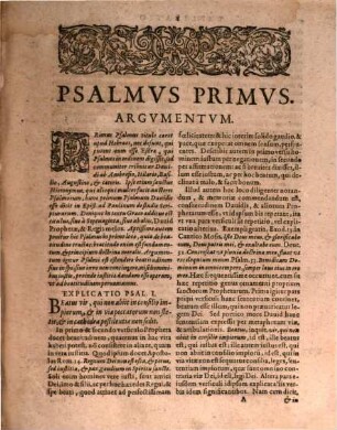 Explanatio in psalmos